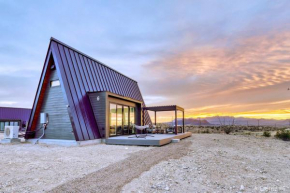 Stardust Big Bend Luxury A-Frame #6 with a great view